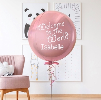 Image de 1 - 3 LINES OF PERSONALIZED PRINT - ON FOIL ORB