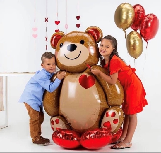 Image sur AIRLOONZ - CUDDLY TEDDY - AIR FILLED