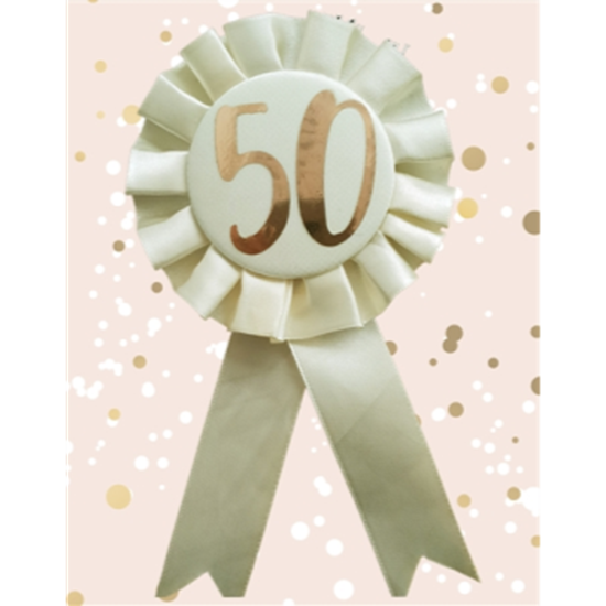 Image sur 40th ROSETTE BADGE