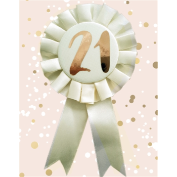 Image de 21st ROSETTE BADGE