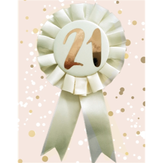 Image sur 21st ROSETTE BADGE