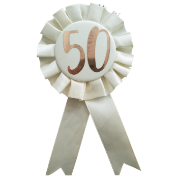Image de 50th ROSETTE BADGE