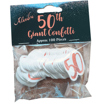 Picture of 50th ROSE GOLD CONFETTI