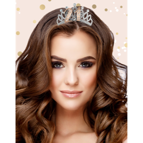 Picture of 21st ROSE GOLD TIARA