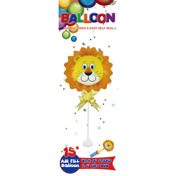 Picture of MINI AIR FILLED CENTER PIECE - LION