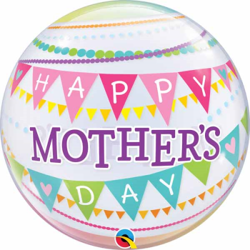 Image de HAPPY MOTHER'S DAY PENNANTS BUBBLE BALLOON