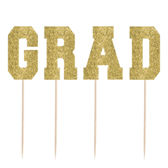 Picture of DECOR - GRAD GOLD PICKS