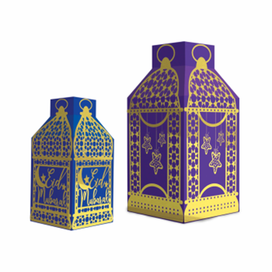 Image sur EID - RAMADAN 3D LANTERN TABLE DECORATIONS