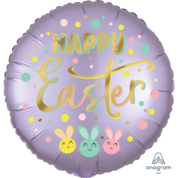 Image de 18" FOIL - SATIN INFUSED BUNNY TRIO 