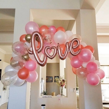 Picture of GARLANDS - 8' BASIC - FOIL SCRIPT ADD ON