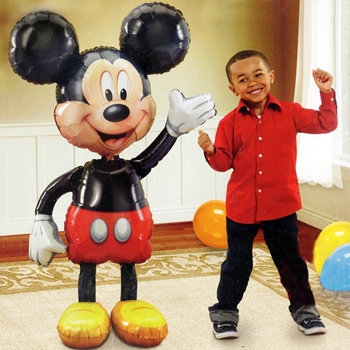 Image de 52" MICKEY MOUSE AIRWALKER - INCLUDES HELIUM