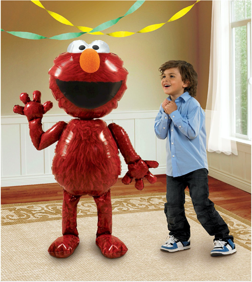 Image sur 38" ELMO AIRWALKER - INCLUDES HELIUM