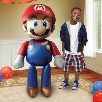 Image de 52" SUPER MARIO AIRWALKER - INCLUDES HELIUM
