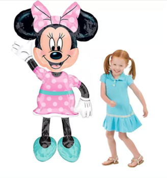 Image de 54" MINNIE MOUSE AIRWALKER - INCLUDES HELIUM