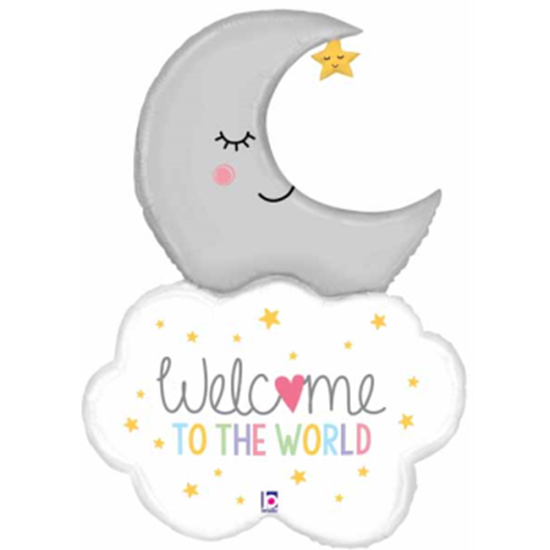 Image sur 42'' WELCOME BABY MOON SUPERSHAPE