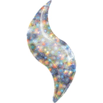 Picture of 36'' CURVE SUPERSHAPE - HOLOGRAPHIC FIREWORKS
