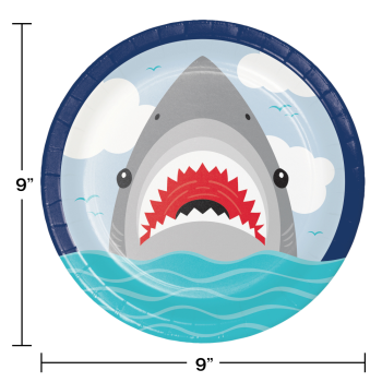 Picture of SHARK PARTY - 9'' PLATES