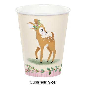 Image de LITTLE DEER BIRTHDAY - 9oz CUPS