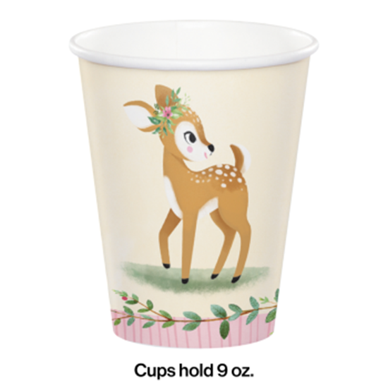 Picture of LITTLE DEER BIRTHDAY - 9oz CUPS