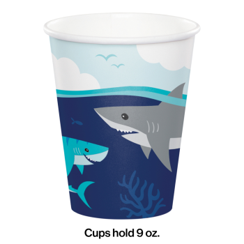 Image de SHARK PARTY - 9oz CUPS