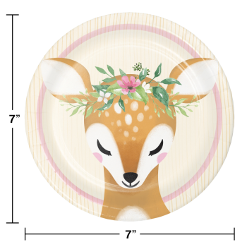 Picture of LITTLE DEER BIRTHDAY - 7'' PLATES