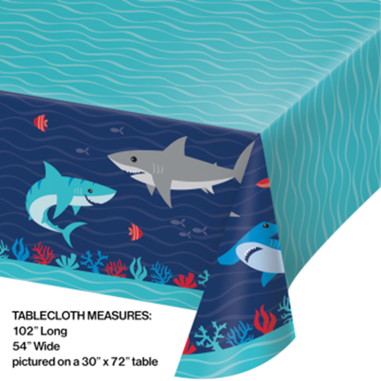 Image sur SHARK PARTY - TABLE COVER