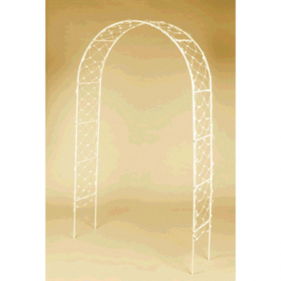 Image sur METAL WEDDING ARCH WITH LIGHTS