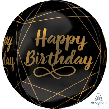 Image de ELEGANT BIRTHDAY ORBZ BALLOON 