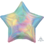 Picture of 19'' FOIL - IRIDESCENT PASTEL RAINBOW STAR
