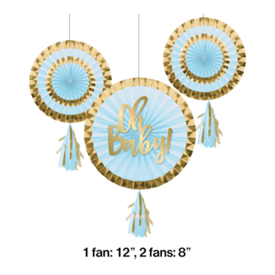 Image sur DECOR - OH BABY FANS - BLUE