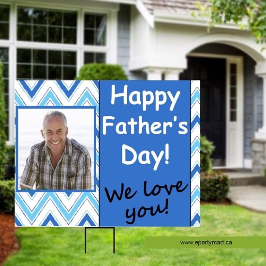 Image sur FATHER'S DAY LAWN YARD SIGN - PERSONALIZED