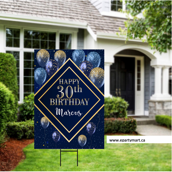 Picture of LAWN YARD SIGN - ADULT BIRTHDAY - PERSONALIZE - ANY AGE