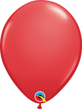 Image de HELIUM FILLED SINGLE 11" BALLOON - PEARL RED