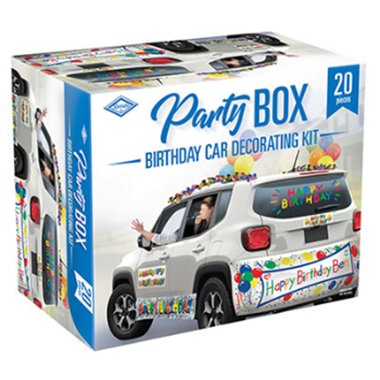 Image sur DECOR - BIRTHDAY CAR PARTY BOX