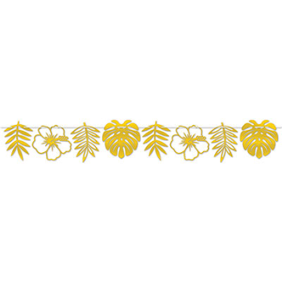 Image sur DECOR - FOIL FLORAL STREAMER