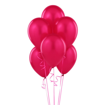 Image de 12" MAGENTA BALLOONS 10/pkg