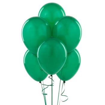 Image de 12" EMERALD GREEN BALLOONS 10/pkg