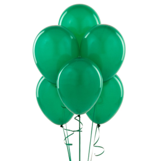 Picture of 12" EMERALD GREEN BALLOONS 10/pkg