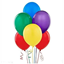 Picture of 12" RAINBOW ASSORTED COLORS BALLOONS 10/pkg