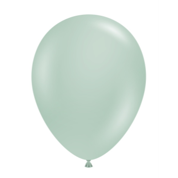 Image de 11" EMPOWER MINT LATEX BALLOONS - TUFTEK