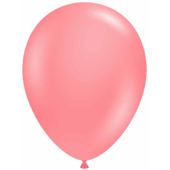 Image de 11" CORAL LATEX BALLOONS - TUFTEK