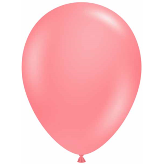 Picture of 11" CORAL LATEX BALLOONS - TUFTEK