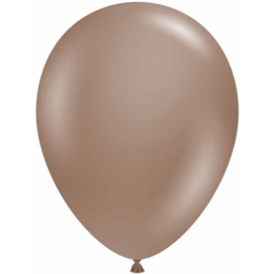 Picture of 5" COCOA LATEX BALLOONS - TUFTEK