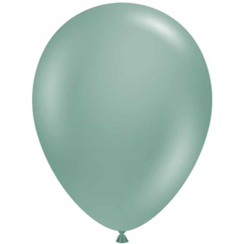 Picture of 11" WILLOW GREEN LATEX BALLOONS - TUFTEK