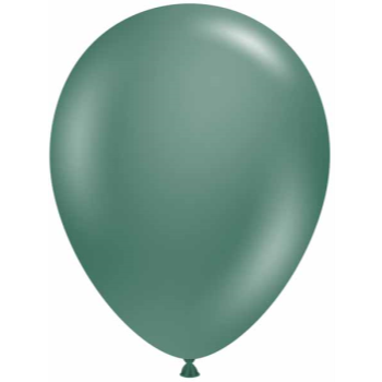 Image de 11" EVERGREEN LATEX BALLOONS - TUFTEK