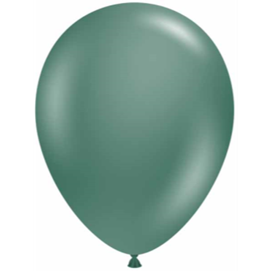 Image sur 11" EVERGREEN LATEX BALLOONS - TUFTEK