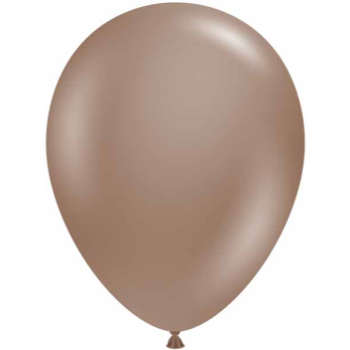 Image de 11" COCOA LATEX BALLOONS - TUFTEK