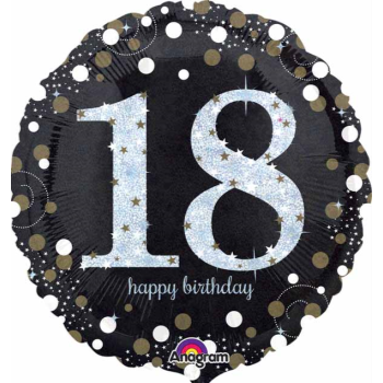 Image de 18" FOIL - SPARKLING 18TH BIRTHDAY