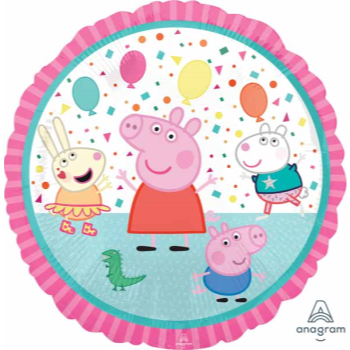 Picture of 18" FOIL - PEPPA PIG CONFETTI