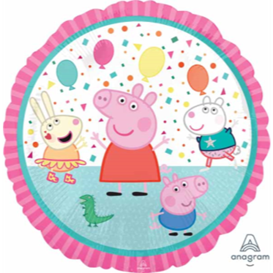 Image sur 18" FOIL - PEPPA PIG CONFETTI